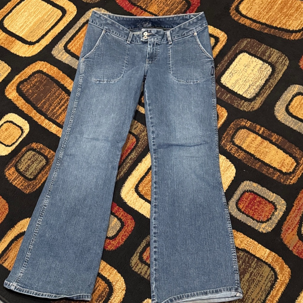 Silver Jeans Women's Flare Blue Denim